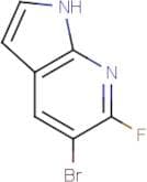 5-Bromo-6-fluoro-1H-pyrrolo[2,3-b]pyridine