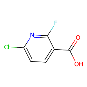 6-Chloro-2-fluoronicotinic acid