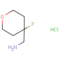 (4-Fluorotetrahydro-2H-pyran-4-yl)methanamine hydrochloride