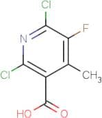 2,6-Dichloro-5-fluoro-4-methylnicotinic acid