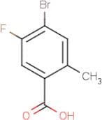 4-Bromo-5-fluoro-2-methylbenzoic acid