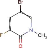 5-Bromo-3-fluoro-1-methylpyridin-2(1H)-one