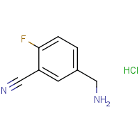 5-(Aminomethyl)-2-fluorobenzonitrile hydrochloride