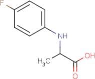 2-((4-Fluorophenyl)amino)propanoic acid