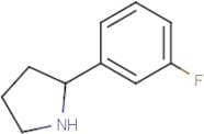 2-(3-Fluorophenyl)pyrrolidine