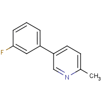 5-(3-Fluorophenyl)-2-methylpyridine