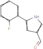 5-(2-Fluorophenyl)-1H-pyrrole-3-carbaldehyde