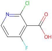 2-Chloro-4-fluoronicotinic acid