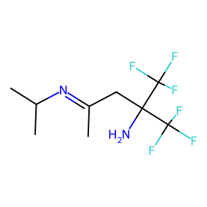 4-Amino-2-isopropylimino-5,5,5-trifluoro-4-(trifluoromethyl)pentane