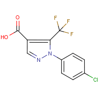 2-(4-Chlorophenyl)-3-(trifluoromethyl)-2H-pyrazole-4-carboxylic acid