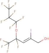 4,5,5,5-Tetrafluoro-4-(heptafluoroprop-1-oxy)-2-iodopent-2-en-1-ol
