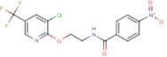 N-(2-{[3-Chloro-5-(trifluoromethyl)pyridin-2-yl]oxy}ethyl)-4-nitrobenzamide