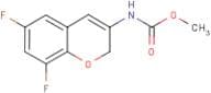Methyl ester N-(6,8-difluoro-2H-1-benzopyran-3-yl)-carbamic acid