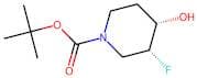 tert-Butyl (3R,4S)-3-fluoro-4-hydroxypiperidine-1-carboxylate