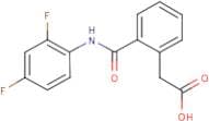 2-{2-[(2,4-Difluoroanilino)carbonyl]phenyl}acetic acid