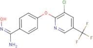 4-{[3-Chloro-5-(trifluoromethyl)-2-pyridinyl]oxy}-N'-hydroxybenzenecarboximidamide