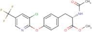 Methyl (2S)-3-(4-{[3-chloro-5-(trifluoromethyl)pyridin-2-yl]oxy}phenyl)-2-acetamidopropanoate