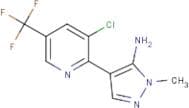 4-[3-Chloro-5-(trifluoromethyl)pyridin-2-yl]-1-methyl-1H-pyrazol-5-amine
