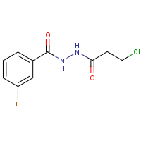 N'-(3-Chloropropanoyl)-3-fluorobenzohydrazide
