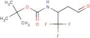 tert-butyl N-(1,1,1-trifluoro-4-oxobutan-2-yl)carbamate
