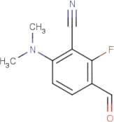 6-(Dimethylamino)-2-fluoro-3-formylbenzonitrile