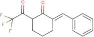 2-[(E)-Benzylidene]-6-(2,2,2-trifluoroacetyl)cyclohexanone