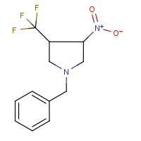 1-Benzyl-3-nitro-4-(trifluoromethyl)pyrrolidine