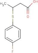 3-(4-Fluorophenylthio)butyric acid