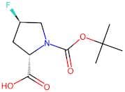 (2S,4R)-4-Fluoropyrrolidine-2-carboxylic acid, N-BOC protected