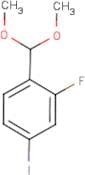 2-Fluoro-4-iodobenzaldehyde dimethyl acetal