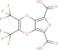 2,3-Bis(trifluoromethyl)thieno[3,4-b][1,4]dioxene-5,7-carboxylic acid