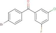 4-Bromo-3'-chloro-5'-fluorobenzophenone