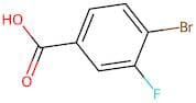 4-Bromo-3-fluorobenzoic acid