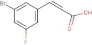 3-Bromo-5-fluorocinnamic acid
