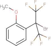 2-Bromo-1,1,1,3,3,3-hexafluoro-2-(2-methoxyphenyl)propane