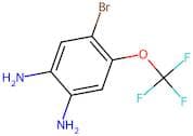 4-Bromo-5-(trifluoromethoxy)benzene-1,2-diamine