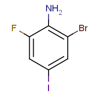 2-Bromo-6-fluoro-4-iodoaniline