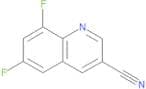 6,8-Difluoroquinoline-3-carbonitrile