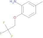 5-Methyl-2-(2,2,2-trifluoroethoxy)aniline