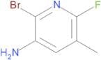 2-Bromo-6-fluoro-5-methylpyridin-3-amine