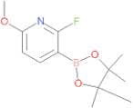 2-Fluoro-6-methoxy-3-(4,4,5,5-tetramethyl-1,3,2-dioxaborolan-2-yl)pyridine