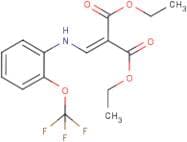 Diethyl 2-{[2-(trifluoromethoxy)phenylamino]methylidene}malonate