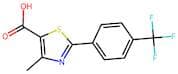 4-Methyl-2-[4-(trifluoromethyl)phenyl]-1,3-thiazole-5-carboxylic acid