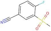 4-Fluoro-3-(methylsulphonyl)benzonitrile