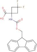 1-([(9H-Fluoren-9-ylmethoxy)carbonyl]amino)-3,3-difluorocyclobutane-1-carboxylic acid