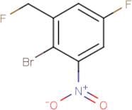 2-Bromo-5-fluoro-3-nitrobenzyl fluoride