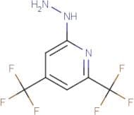 2-Hydrazinyl-4,6-bis(trifluoromethyl)pyridine