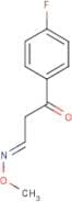 (3E)-1-(4-Fluorophenyl)-3-(methoxyimino)propan-1-one