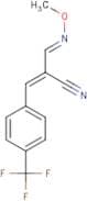 (2Z)-2-[(1E)-(Methoxyimino)methyl]-3-[4-(trifluoromethyl)phenyl]prop-2-enenitrile