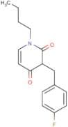 1-Butyl-3-[(4-fluorophenyl)methyl]-4-hydroxy-1,2-dihydropyridin-2-one
